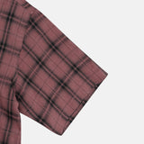 Pigment Dyeing Check Short Sleeve Shirt