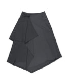 DIAGONAL WRAP SKIRT