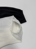Julie Frill Round Neck Blouse