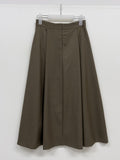 Lander Unbalanced Flare Skirt