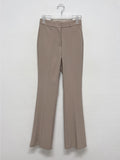 Slim Basic Bootcut Slacks