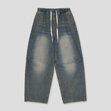 SA Washed Balloon Banding Denim
