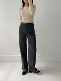 Andew One Shoulder Knit T-Shirt