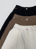 Pinot Corduroy Pintuck Bermuda Pants