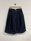 Linen Bermuda Denim Pants