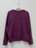 Greek V-neck Loose Fit Sweatshirt
