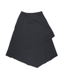 DIAGONAL WRAP SKIRT