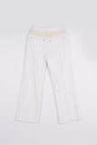 white snap denim