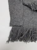 [Muffler SET] Vintage Boucle Long Knit