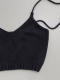 Something Crop Knit Bustier