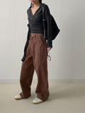 414 Rivet Cotton Wide Pants