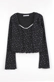 Milli Flower Sleeveless Set Top