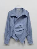 Loke Wrap Shirring Shirt