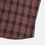 Pigment Dyeing Check Short Sleeve Shirt