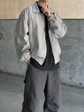 Vegan Leather Two-Way Jacket
