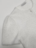 Pearl Puff Half Cardigan