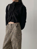 Poodle Fleece Crop Cardigan