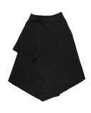 DIAGONAL WRAP SKIRT