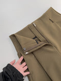 Meir Non-Obi Bermuda Slacks