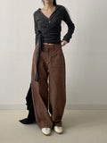 414 Rivet Cotton Wide Pants