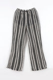 See-through vintage knit pants