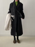 [unisex] Tommy Boucle Double Overfit Long Coat