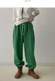 Color Brushed Jogger Training Pants