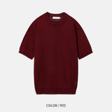 Linen Like Loose Half Knit