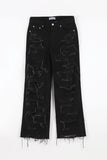 Over Damaged Grunge Pants