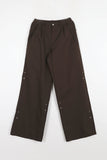 Attention Pintuck Snap Pants