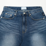 [Plan] Cutting Brush Washing Bermuda Denim