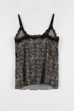 Rose velvet bustier sleeveless
