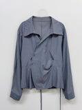 Pino Wrap Shirring Shirt