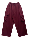Fur Wrap Happo Cargo Sweatpants