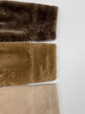 Mink reversible half mustang jacket