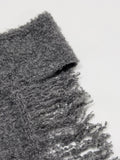 [Muffler SET] Vintage Boucle Long Knit