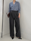 Isabelle pocket loose fit blouse