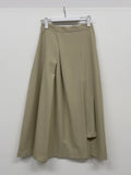 Lander Unbalanced Flare Skirt