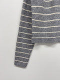 [Plan] Stripe Sailor Raglan Collar Knit