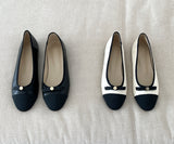 Perriton Color Scheme Ribbon Flat Shoes