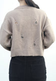 Siren Vintage Zipper Cardigan