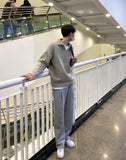 Koi half zip-up knit