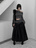 Kels Cutout One-Off Long Sleeve Tee