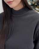 Carton Fleece Half-Turtleneck Tee