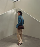 f/w depth one tuck wide slacks