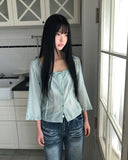 The Hearts Three Quarter Blouse