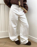 Tenor Wide-Fit Cotton Long Pants