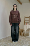 Puppy Love Embroidered Sweatshirt