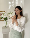 Louei Cubic Ribbon Earrings