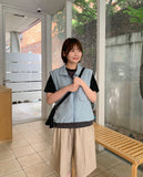 Simtro Summer Check Nylon Vest